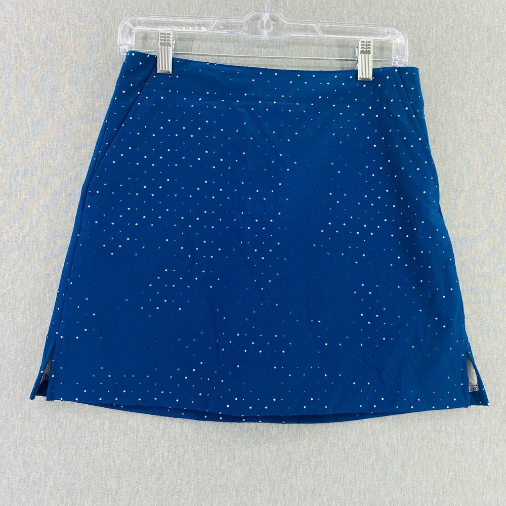 Lady Hagen Royal Blue Sparkle Golf Skort
